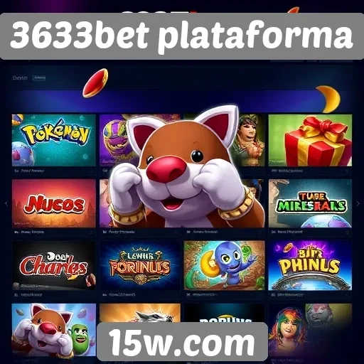 Opcões de jogos disponíveis na 3633bet